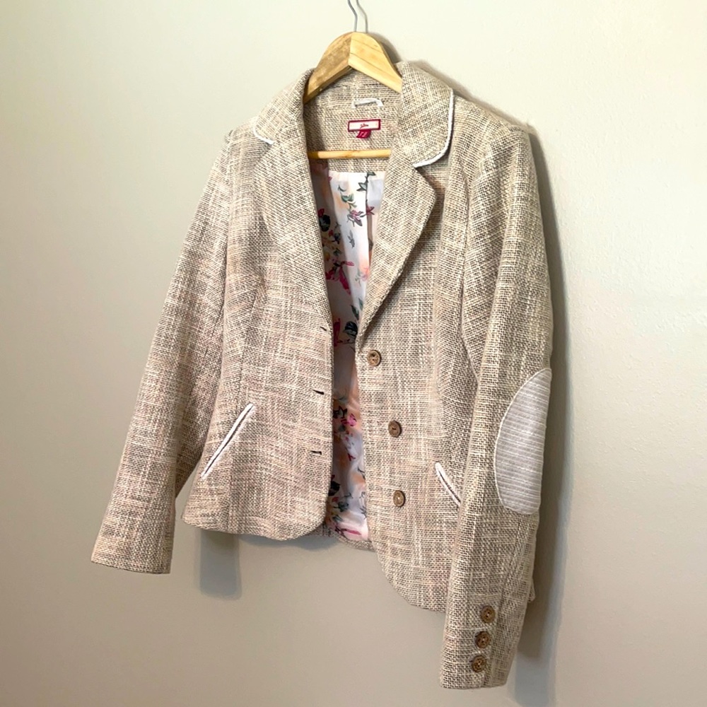 Joe Brown Tweed blazer suit jacket, EU size 38